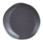 Assiette plate ronde 16 cm Rocaleo Gris foncé