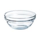 Saladier rond en verre 10.3 cm Empilable 24 cl