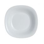 Assiette creuse grise 22,8 x 21,2 cm Carine