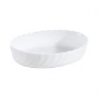 Plat de cuisson blanc 22,3 x 17 cm Smart Cuisine Trianon