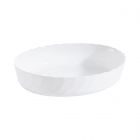 Plat de cuisson blanc 36,9 x 28,6 cm Smart Cuisine Trianon