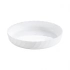 Plat à tarte blanc 26 cm Smart Cuisine Trianon