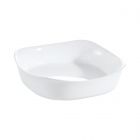 Plat de cuisson blanc 22,9 x 22,9 cm Smart Cuisine Carine