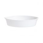 Plat de cuisson blanc 14,5 x 13,7 cm Smart Cuisine Carine