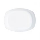 Plat de cuisson blanc 37 x 37 cm Smart Cuisine Carine