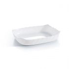 Plat de cuisson blanc 29 x 23 cm Smart Cuisine Trianon