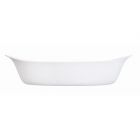 Plat de cuisson blanc 38 x 23 cm Smart Cuisine Carine