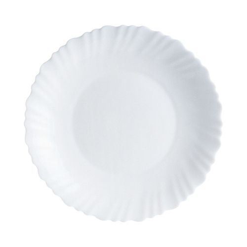 Assiette creuse blanche 23 cm Feston