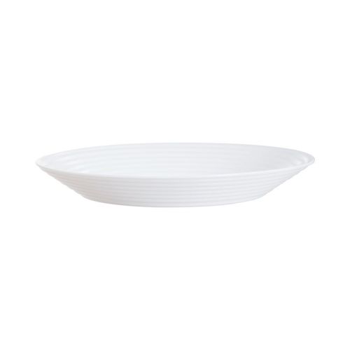 Assiette creuse blanche 23 cm Harena