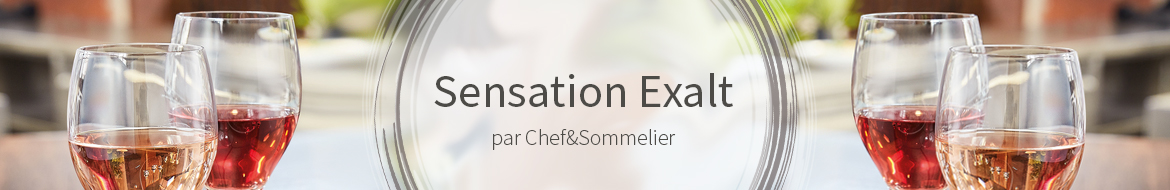 Service complet de verres à pied - Sensation Exalt - Chef&Sommelier 